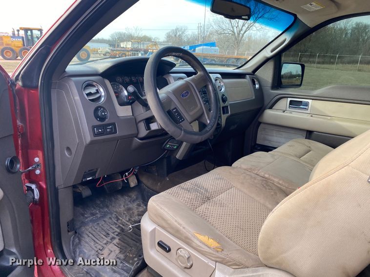 image for item DL7048 2010 Ford F150  SuperCab pickup truck