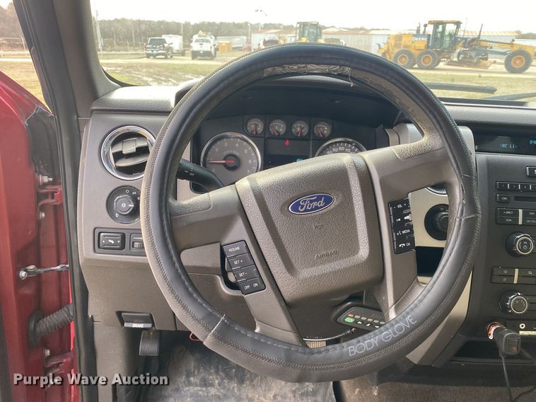 image for item DL7048 2010 Ford F150  SuperCab pickup truck