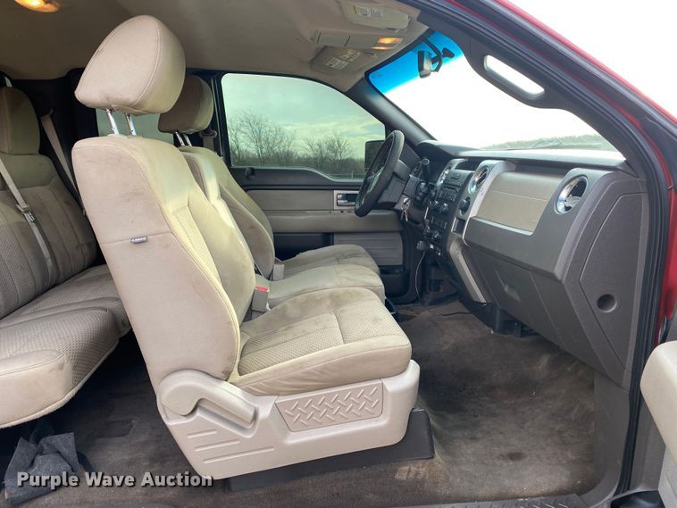 image for item DL7048 2010 Ford F150  SuperCab pickup truck