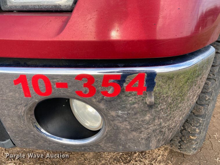 image for item DL7048 2010 Ford F150  SuperCab pickup truck