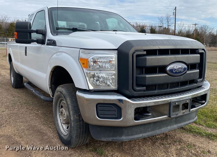 image for item DL7049 2016 Ford F250 Super Duty  SuperCab pickup truck