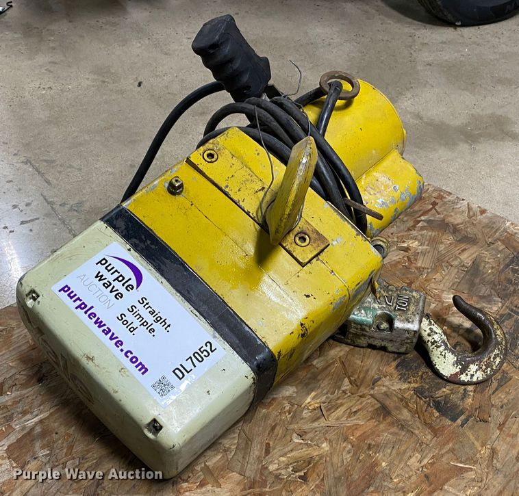 image for item DL7052 Yale  electric hoist