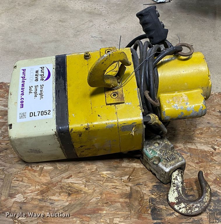 image for item DL7052 Yale  electric hoist