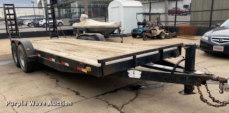 image for item DL7053 2014 102 Ironworks  utility trailer