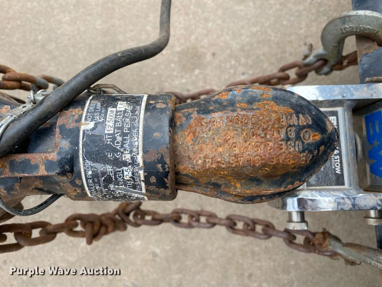 image for item DL7053 2014 102 Ironworks  utility trailer