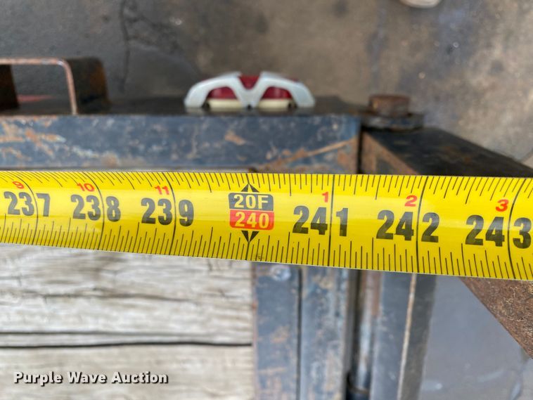 image for item DL7053 2014 102 Ironworks  utility trailer