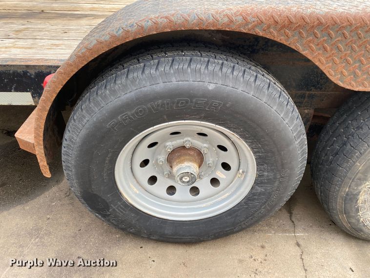 image for item DL7053 2014 102 Ironworks  utility trailer