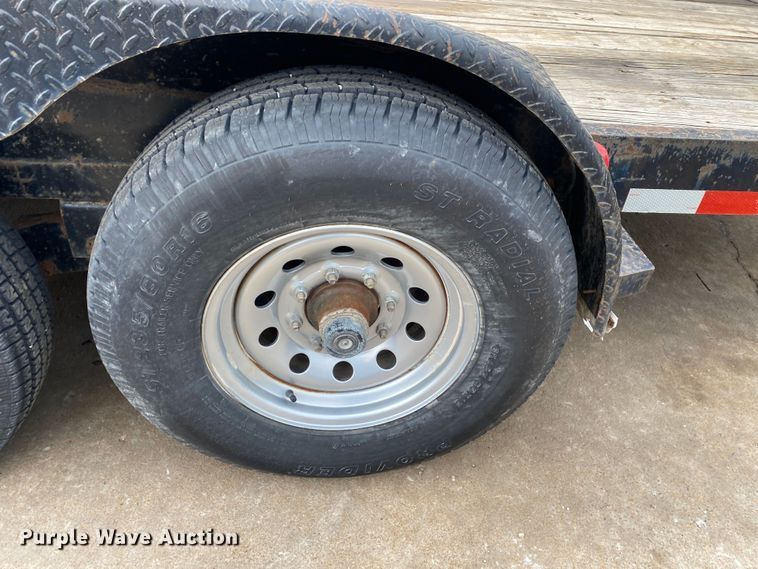 image for item DL7053 2014 102 Ironworks  utility trailer