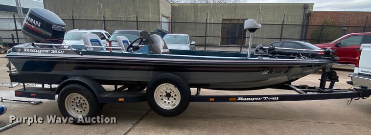 image for item DL7054 1992 Ranger 364V  boat