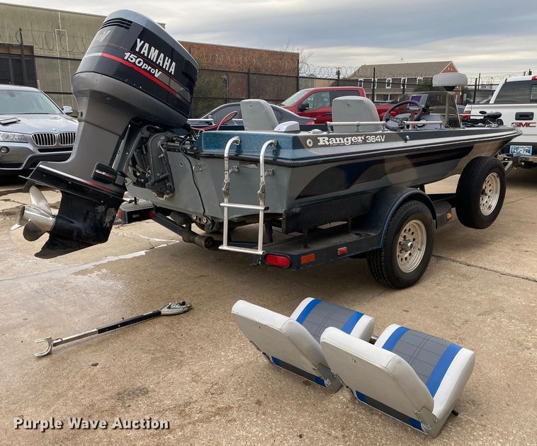 image for item DL7054 1992 Ranger 364V  boat