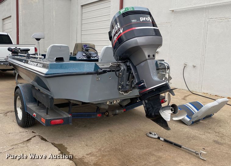 image for item DL7054 1992 Ranger 364V  boat