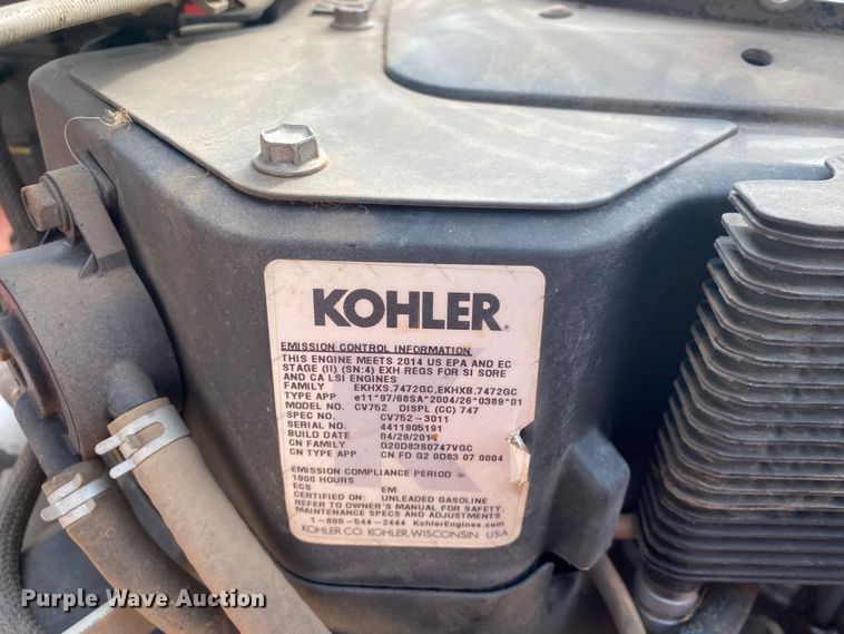 image for item DL7068 2014 Bush Hog PZ3073KH5  ZTR lawn mower