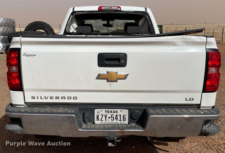 image for item DN4550 2019 Chevrolet Silverado 1500  Double Cab pickup truck