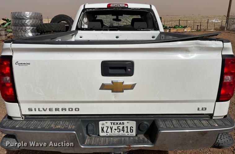 image for item DN4550 2019 Chevrolet Silverado 1500  Double Cab pickup truck