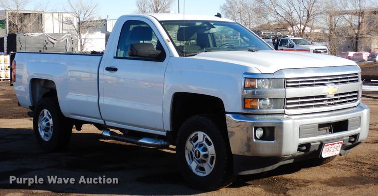 image for item DN6294 2015 Chevrolet Silverado 2500HD  pickup truck