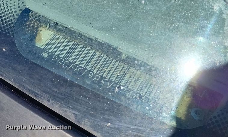 image for item DN6301 1997 Chevrolet Silverado 1500  Ext. Cab pickup truck