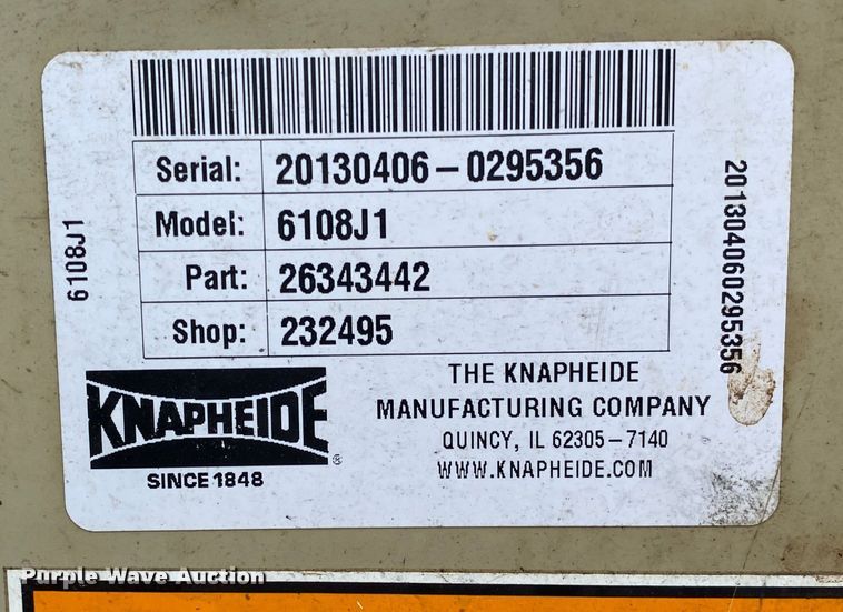 image for item DN8220 2014 Ford F350 Super Duty  SuperCab utility bed pickup truck