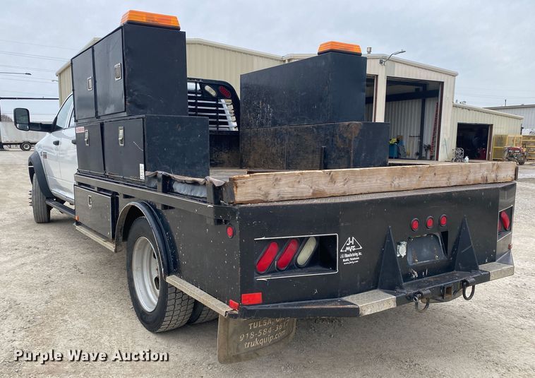 image for item DN8221 2012 Dodge Ram 5500HD  Crew Cab flatbed truck