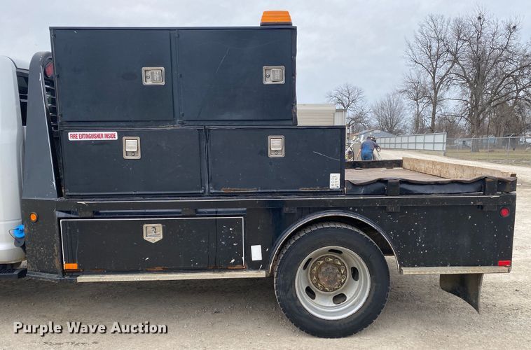 image for item DN8221 2012 Dodge Ram 5500HD  Crew Cab flatbed truck