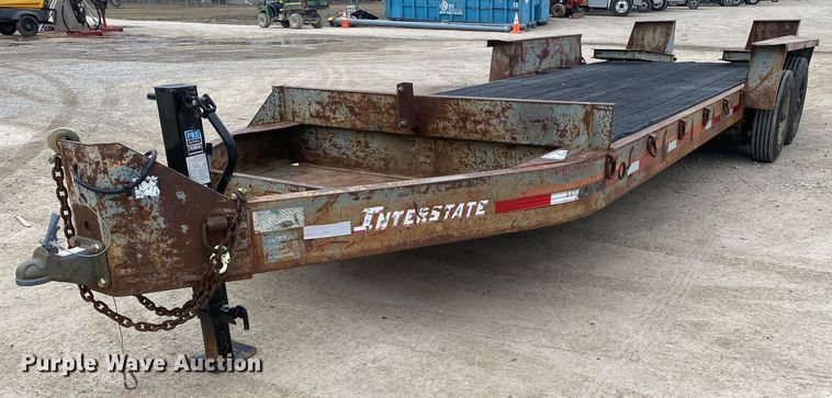 image for item DN8224 1998 Interstate  utility trailer
