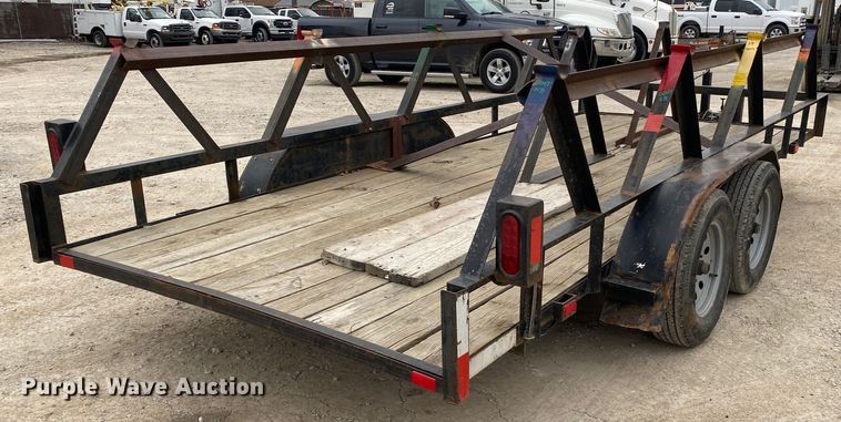 image for item DN8225 1999 R & B Industries  utility trailer