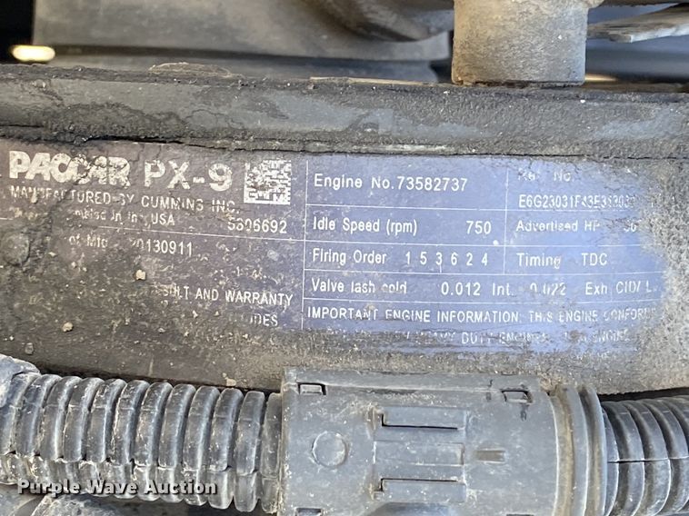 image for item DN8233 2014 Kenworth T370  fuel truck