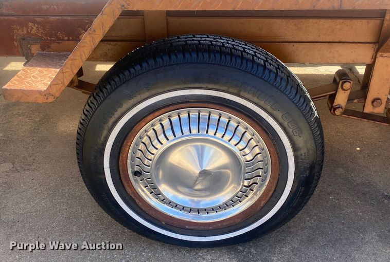 image for item DN8241 1972 Rolco 18  utility trailer