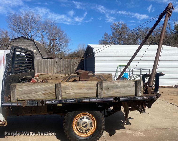 image for item DN8242 1979 Chevrolet Custom Deluxe 30  winch truck