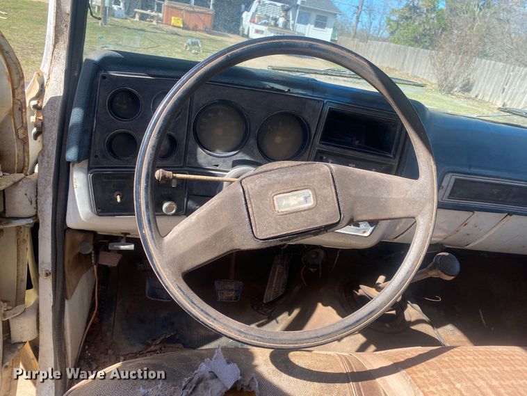 image for item DN8242 1979 Chevrolet Custom Deluxe 30  winch truck