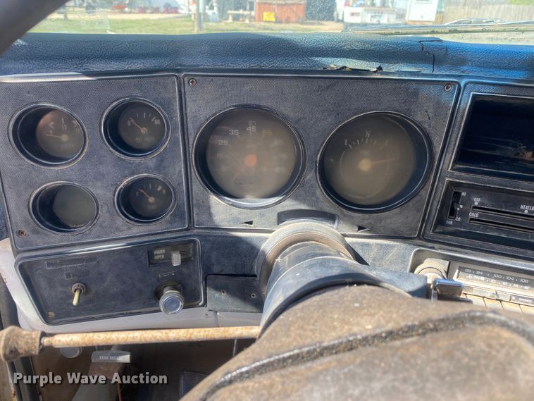 image for item DN8242 1979 Chevrolet Custom Deluxe 30  winch truck