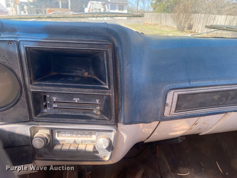 image for item DN8242 1979 Chevrolet Custom Deluxe 30  winch truck