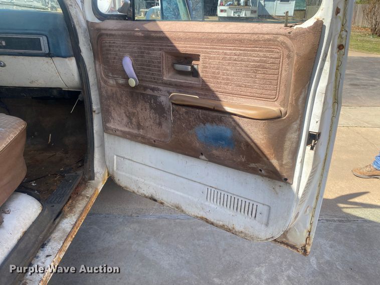 image for item DN8242 1979 Chevrolet Custom Deluxe 30  winch truck