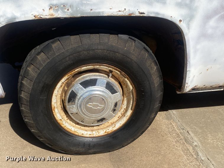 image for item DN8242 1979 Chevrolet Custom Deluxe 30  winch truck