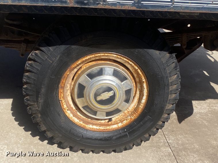 image for item DN8242 1979 Chevrolet Custom Deluxe 30  winch truck