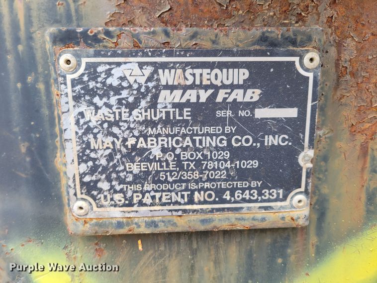 image for item DO4192 Liquid roll-off container