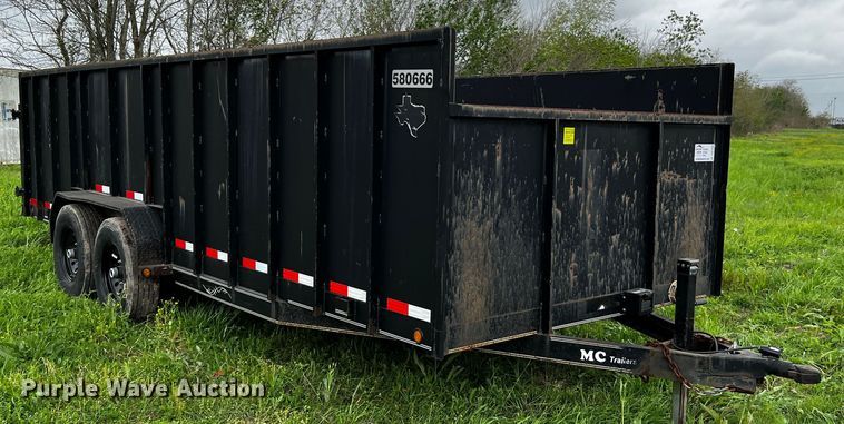 image for item DQ1998 2014 MC  utility trailer