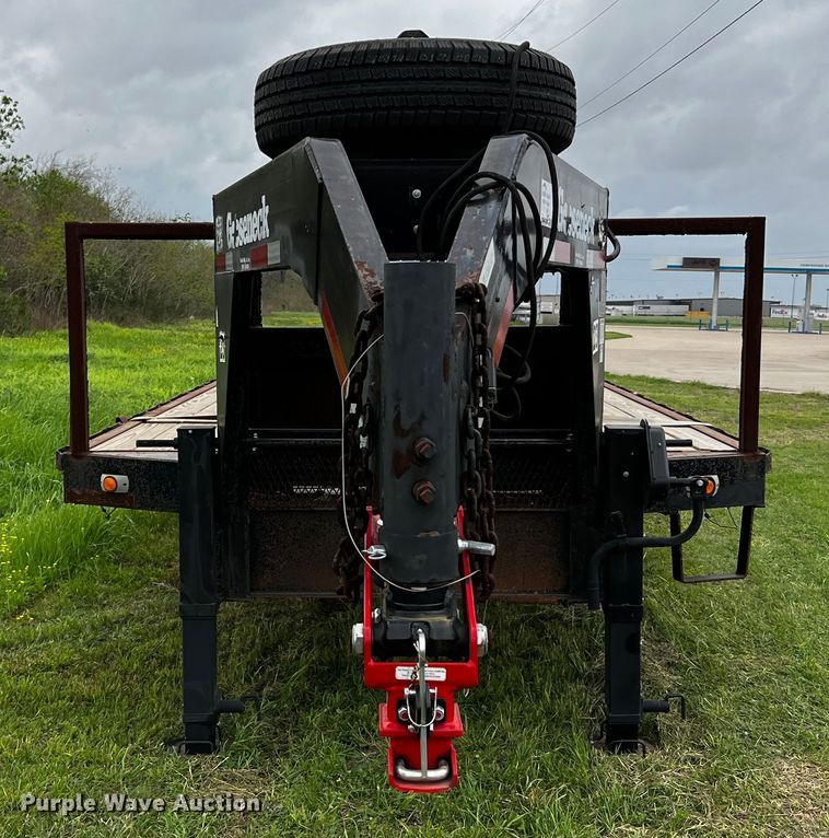 image for item DQ2001 2007 Gooseneck A10A2  equipment trailer