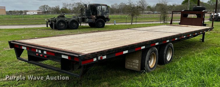 image for item DQ2001 2007 Gooseneck A10A2  equipment trailer