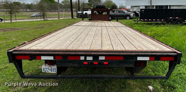 image for item DQ2001 2007 Gooseneck A10A2  equipment trailer