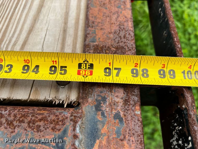 image for item DQ2001 2007 Gooseneck A10A2  equipment trailer