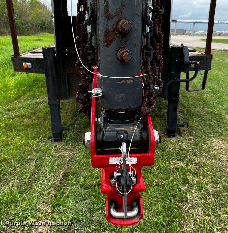 image for item DQ2001 2007 Gooseneck A10A2  equipment trailer