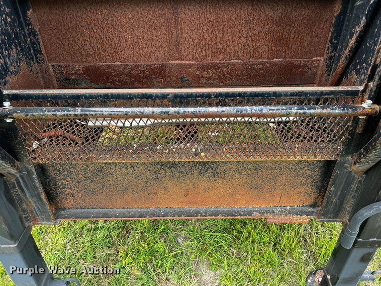 image for item DQ2001 2007 Gooseneck A10A2  equipment trailer