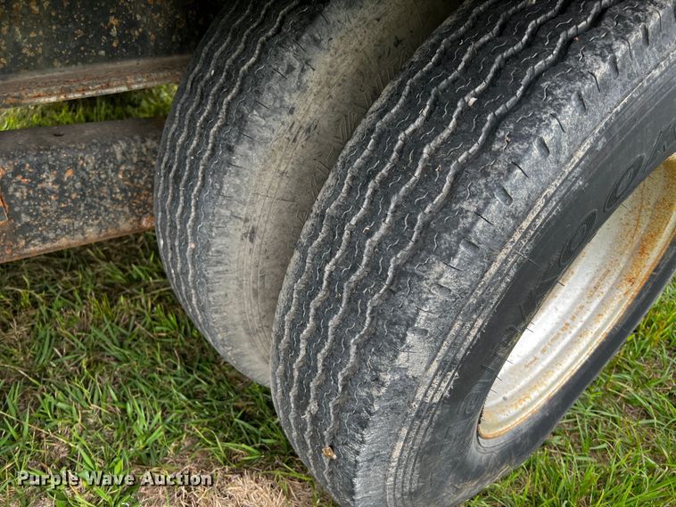 image for item DQ2001 2007 Gooseneck A10A2  equipment trailer