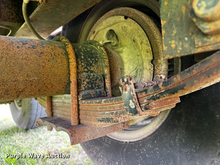 image for item DQ2001 2007 Gooseneck A10A2  equipment trailer