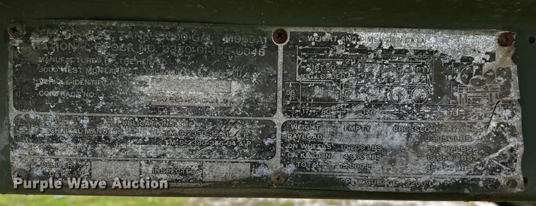 image for item DQ2013 1984 Heil M969A1  tank trailer