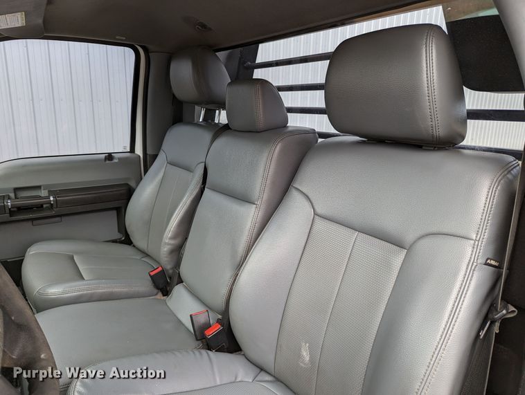 image for item DR6808 2013 Ford F350 Super Duty XL  flatbed pickup truck