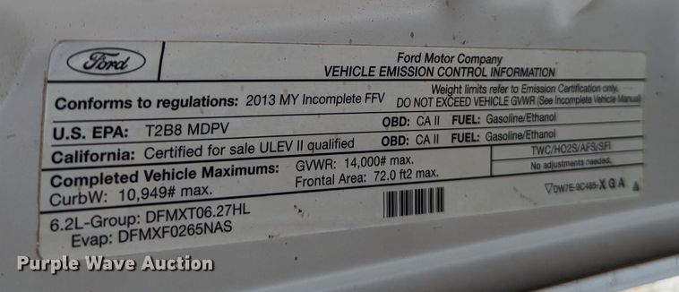 image for item DR6808 2013 Ford F350 Super Duty XL  flatbed pickup truck