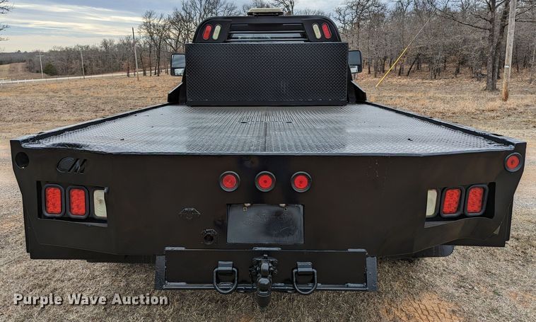 image for item DR6809 2014 Ford F350 Super Duty XL  flatbed pickup truck