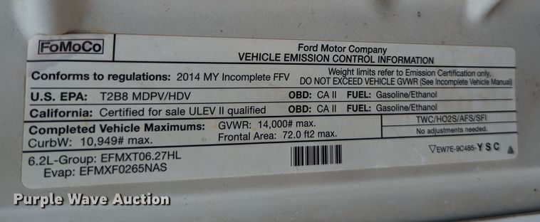 image for item DR6809 2014 Ford F350 Super Duty XL  flatbed pickup truck