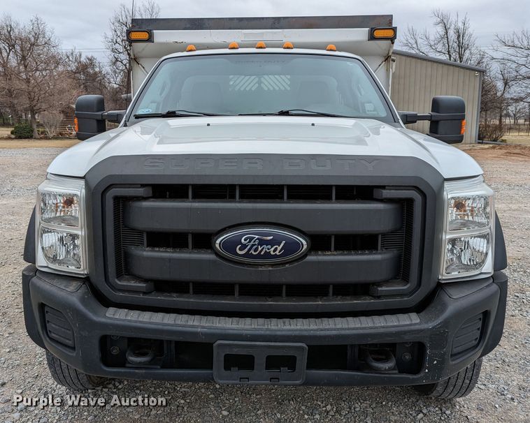 image for item DR6812 2012 Ford F550 Super Duty  dump truck